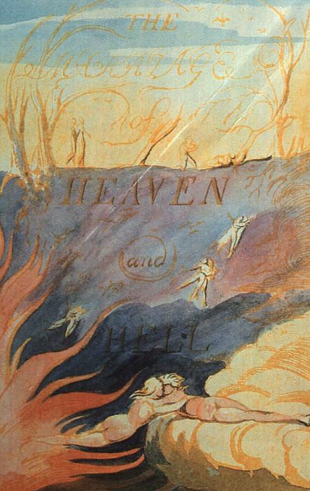 Blake, William The Marriage of Heaven Hell oil painting picture